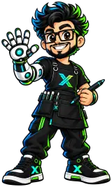 Super Pixo saludando