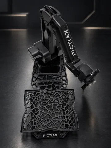 Zusätzlicher PictiaX® Roboterarm in Schwarz